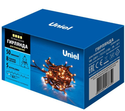 Гирлянда  50MINI IP20 5м с контроллером теплый белый свет UL-00007189