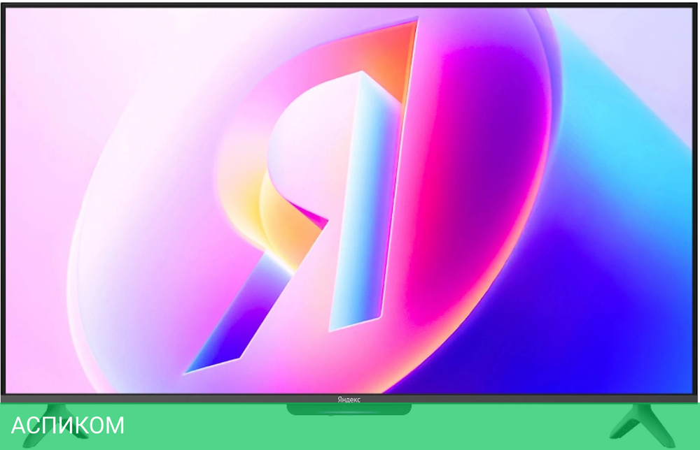 Телевизор QLED Yandex 43" ТВ Станция Бейсик