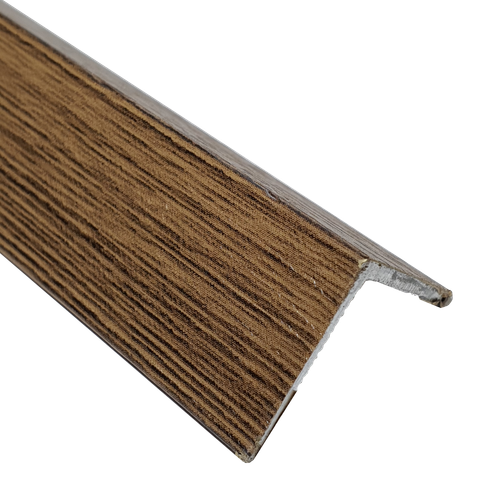 Угол 20*20мм "DO-4" 2,7м Вяз (42) ламинир. алюм.