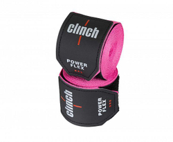 Бинты боксерские Clinch Boxing Hand Wrap Power Flex розовые C239