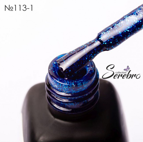 Гель-лак "Serebro" №113/1, 11 мл