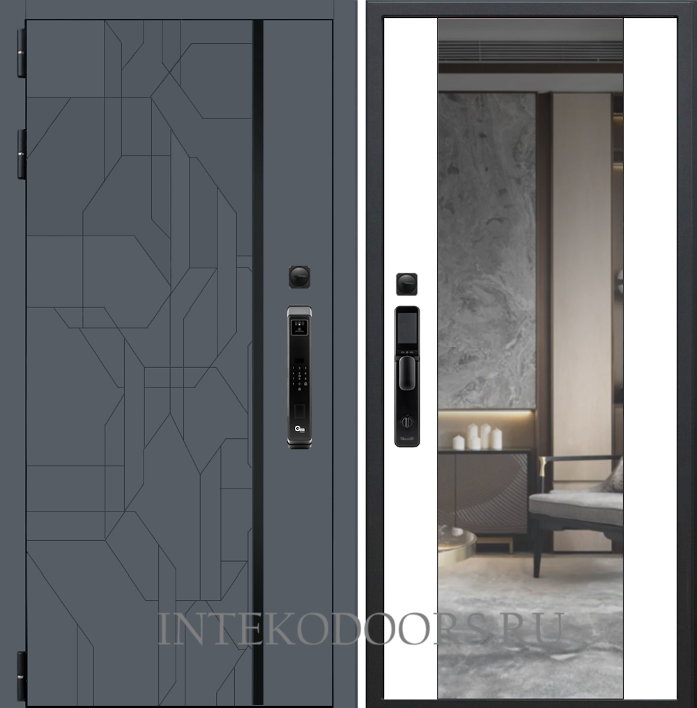 Верона Графит зеркало ELIT F55