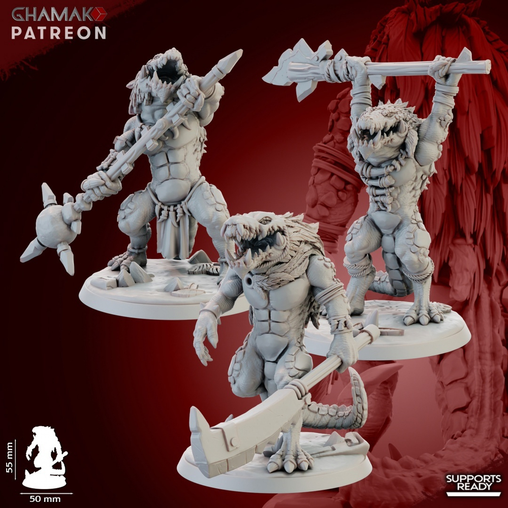 Lizardmen Kroxigors