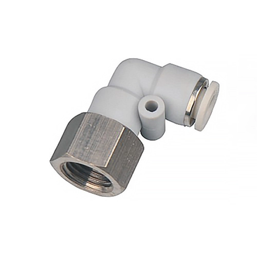QSLF-3/8-8-B Штуцер цанговый угловой с внутренней резьбой