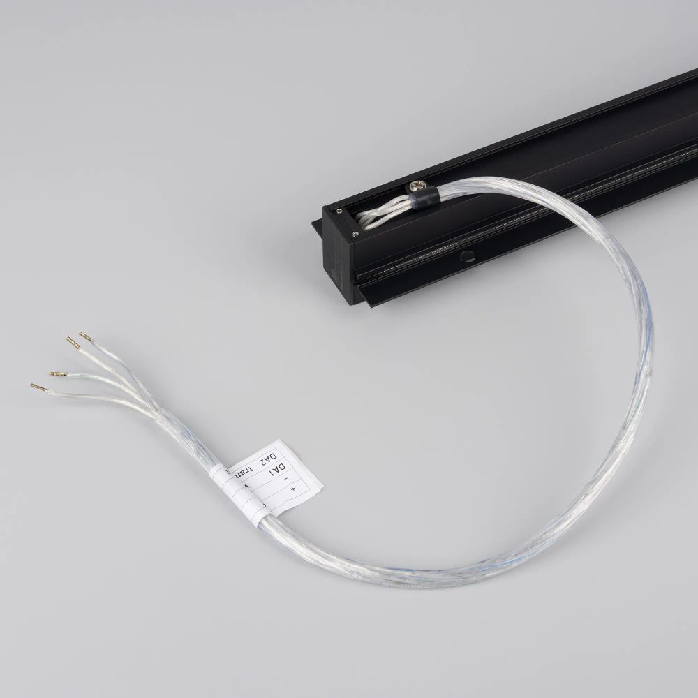 Трек встраиваемый MAG-TRACK-2538-FDW-1000 (BK, 5LN) (Arlight, IP20 Металл, 5 лет) 046284