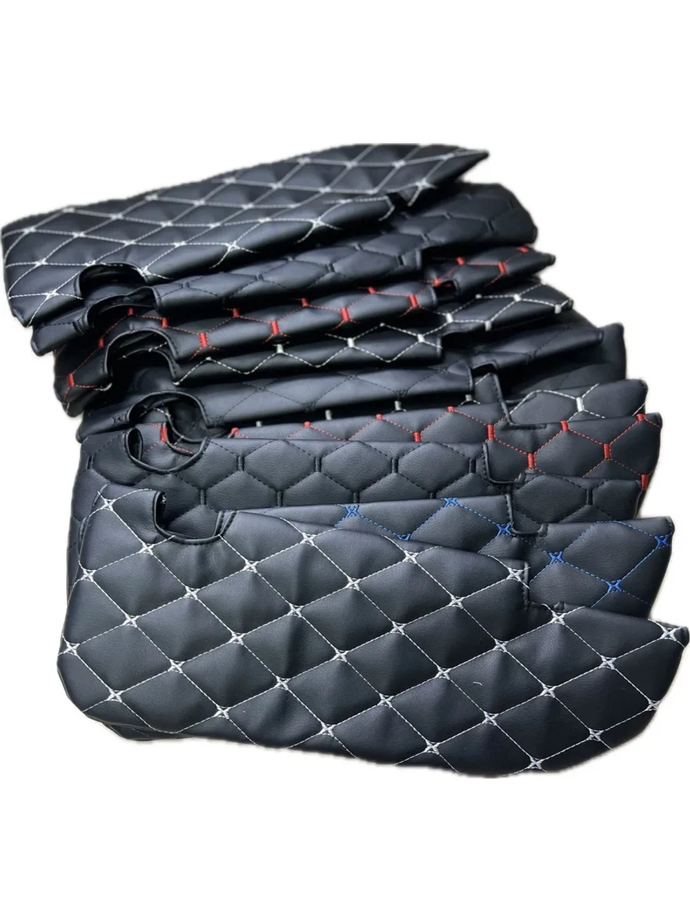 Чехлы на козырьки Лада Веста Vesta(белый Рубин)