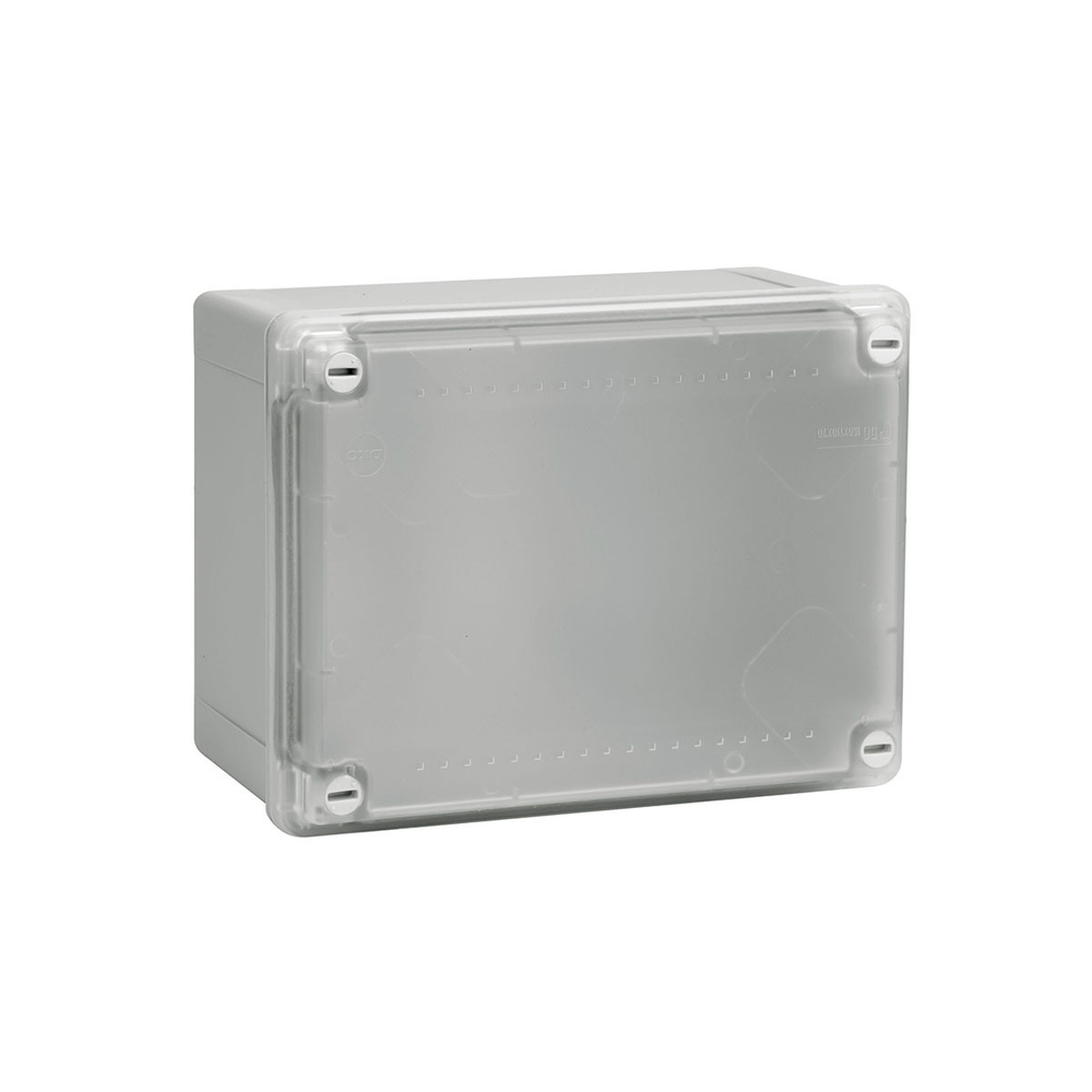 54020 коробка ответвительная с гладкими стенками и матовой крышкой 150х110х70 DKC