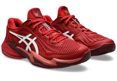 ASICS, COURT FF 3 NOVAK CLAY, CRANBERRY/WHITE, MEN, US 9,5 /EUR 43,5 /UK 8,5 /СМ 27,5