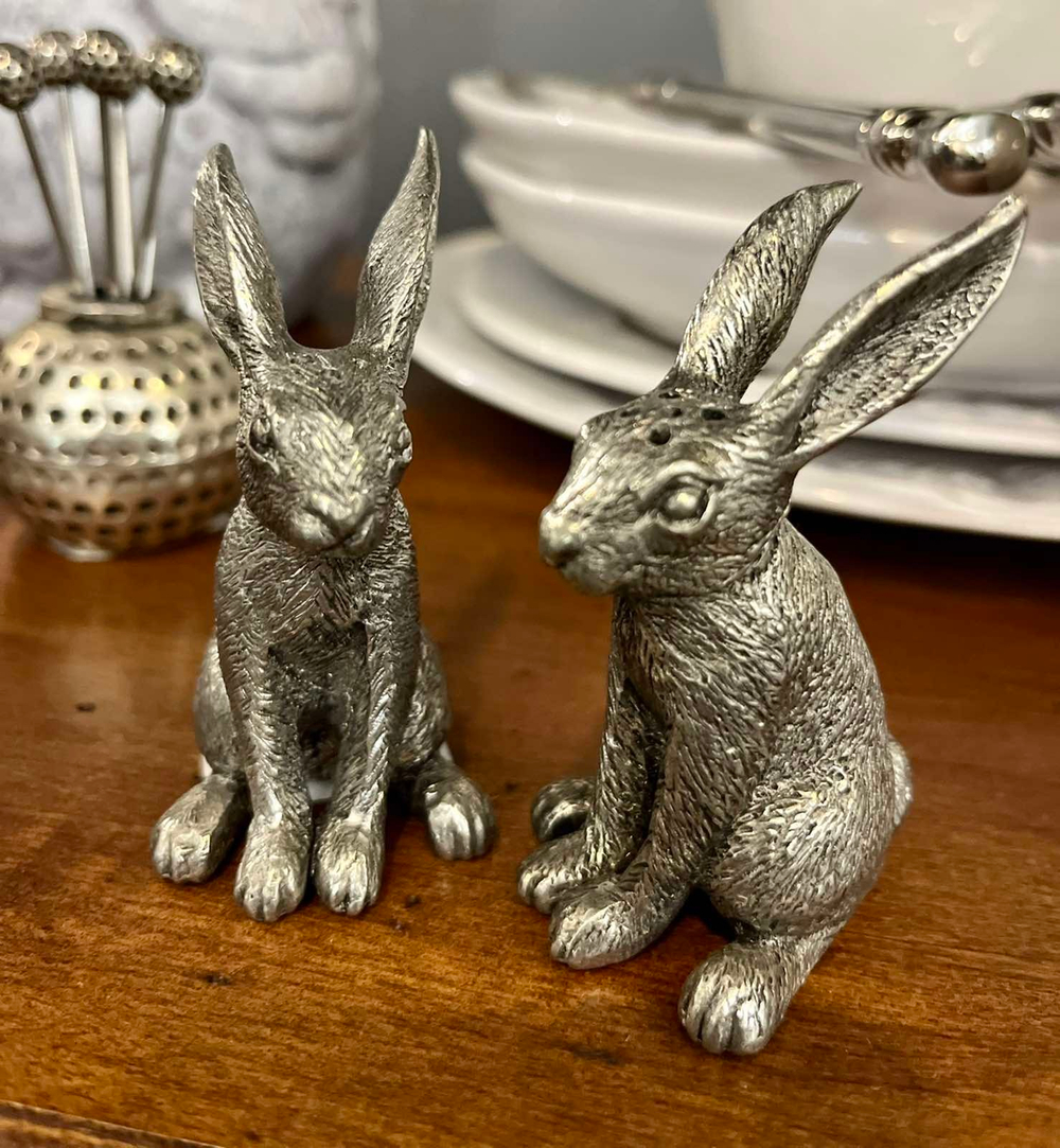 Солонка и перечница Кролики