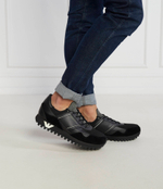 Кожаные кроссовки Emporio Armani - черный(X4X616 XN632)