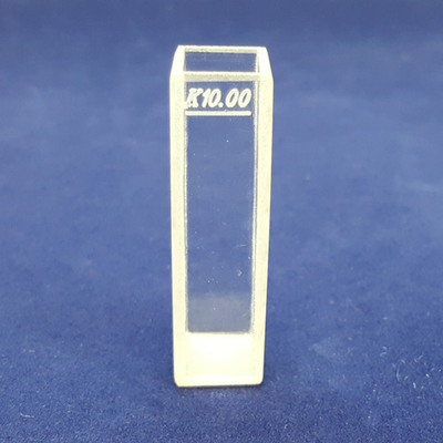 Кювета l= 10х10х45мм, V= 4 мл, кварц, (д/спектрофотометров), 1шт.