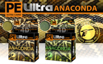 Плетеный шнур для рыбалки AQUA PE Ultra ANACONDA CAMO Desert