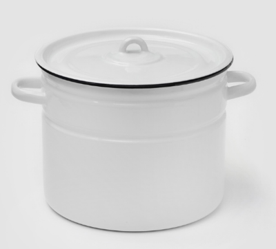 Кастрюля эмалированная, 9 л, d=26 см, цилиндрическая, МИКС