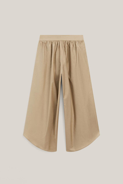 Massimo Dutti Плиссированные брюки-кюлоты - Limited Edition, бежевый