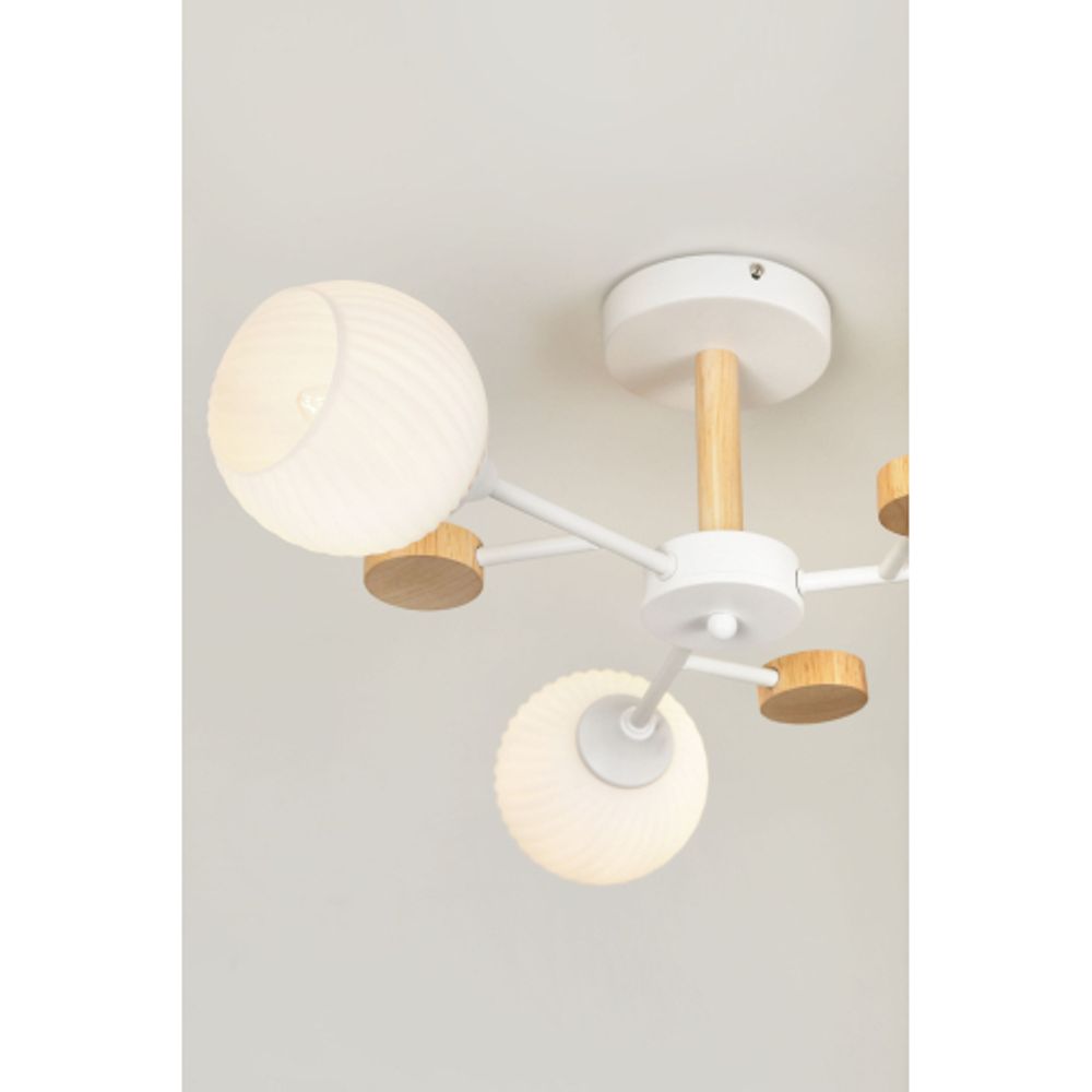 Люстра Rivoli Chiara 9180-303 3 х Е27 60 Вт модерн | Rivoli