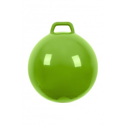 Мяч Прыгун с ручкой ø500мм зеленый в подарочной упаковке