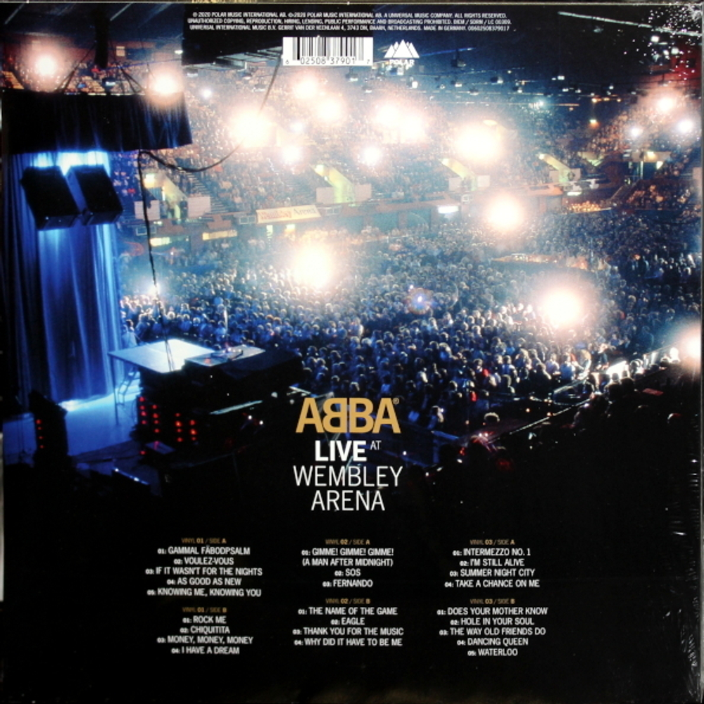 ABBA / Live At Wembley Arena (3LP)