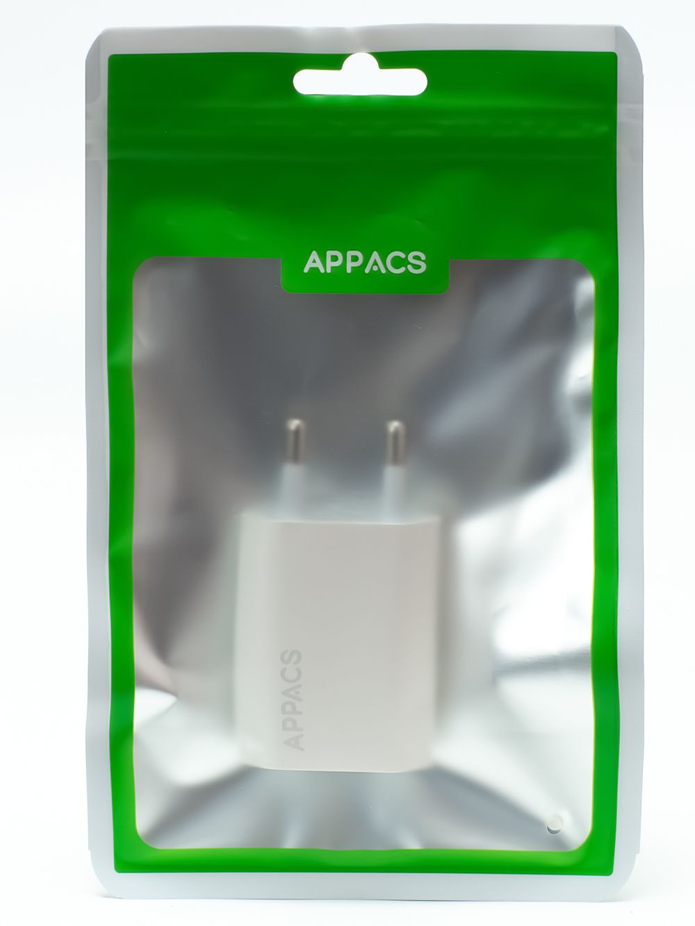Зарядное устройство 220V APPACS (ПРОМО) APEU01, 1USB. 1A