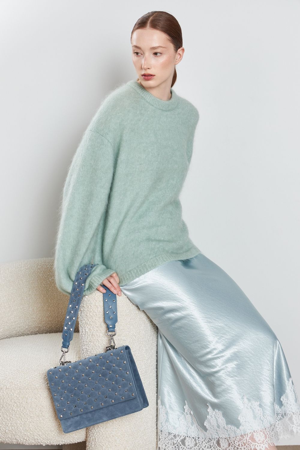 BAD GIRL LARGE BAG BLUE