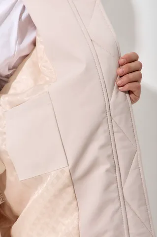 Куртка бомбер цвета экрю