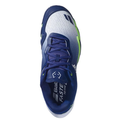 Мужские кросовки для Padel Babolat Premura 3 Lebron - blue depths/green flash