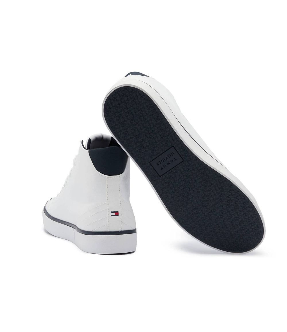 Кроссовки TH HI VULC STRIPES MESH Tommy Hilfiger - белый(FM0FM04948)