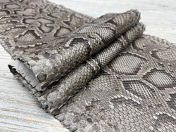 Lanvin Royal Grey (1,1-1,3 мм) натуральная кожа питона