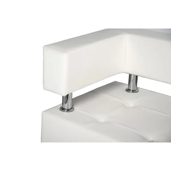 Диван 2-х местный &quot;Борк&quot;,  белый глянец