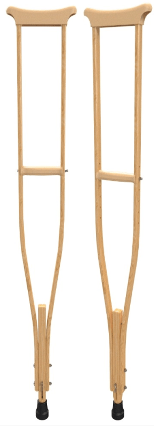 Костыли подмышечные деревянные Аверсус арт.743