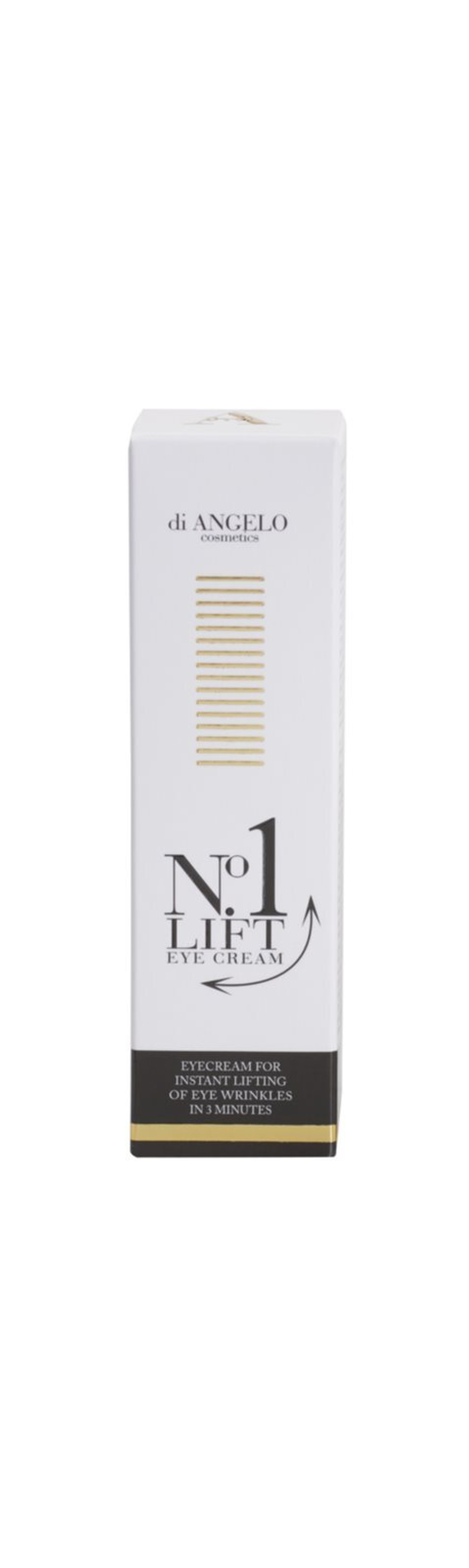 Di Angelo Cosmetics No1 Lift - крем для глаз Для мгновенного разглаживания морщин. /   15  ml  / GTIN 8017692552757