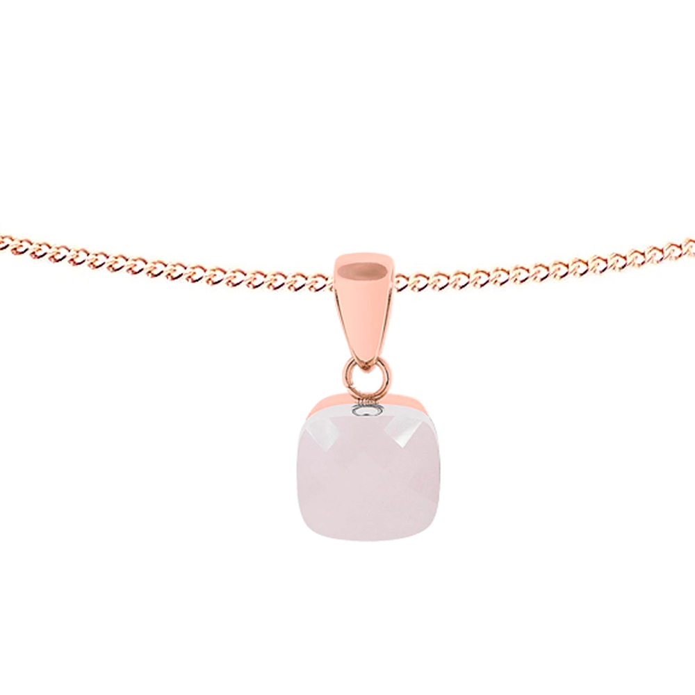 Колье Qudo Firenze Dark Rose Opal 400020.1 R/RG