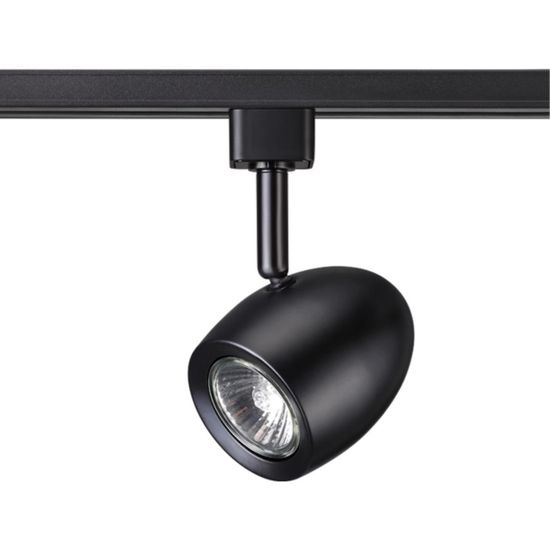 370547 PORT NT19 251 черный Светильник трековый однофазный трехжильный IP20 GU10 50W 230V VETERUM