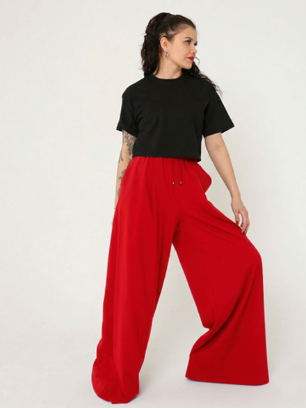 БРЮКИ LIME. красный PROF