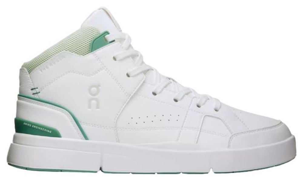 Кроссовки мужские ON The Roger Clubhouse Mid - White