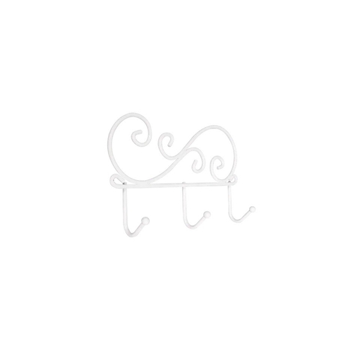 Вешалка  Кружева 3 арт.ВН 275 Б (белый, в упаковке 10 шт)