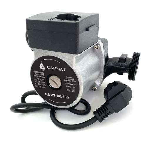 Насос циркуляционный САРМАТ  RS 32-80/180 (CN) (кор.4шт)