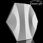 Гипсовая 3D панель Florida