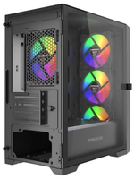Корпус mATX Powercase ByteFlow Micro Black LE