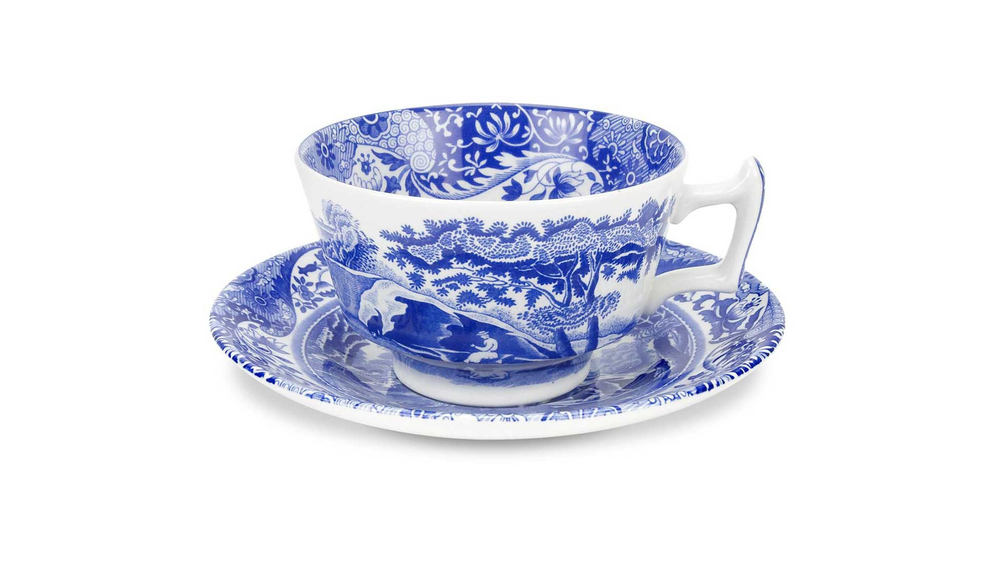 Сервиз чайный на 6 персон 20 предметов Spode Голубая Италия