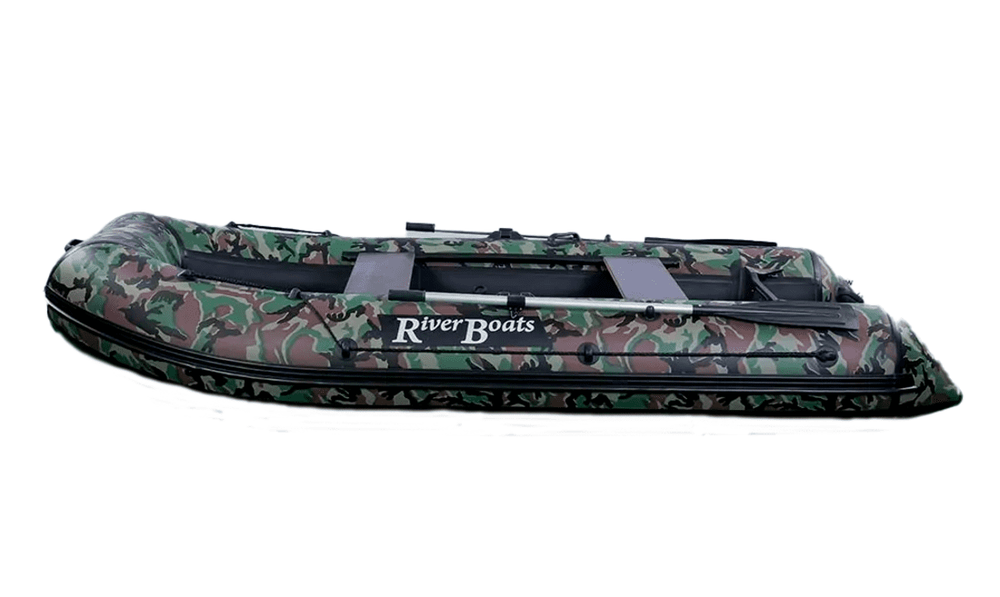 Лодка ПВХ RIVERBOATS 330 AL + 2х-тактный лодочный мотор HIDEA HD9.9FHS Pro