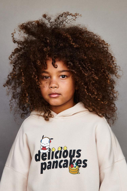 ZARA ХУДИ POCHACCO © SANRIO, ЭКРЮ