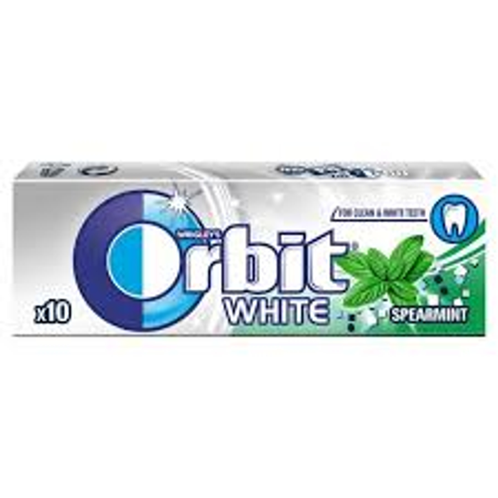 Резинка жевательная Orbit White 13,6г Нежная мята