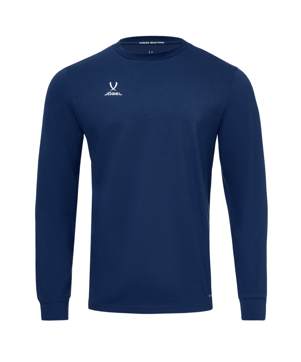 Лонгслив тренировочный JÖGEL DIVISION PerFormDRY Training CVC LS Z4, темно-синий