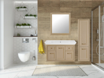 Тумба с раковиной ASB-Woodline Толедо 105