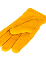 Утепленные кожаные перчатки из лицевой кожи S. GLOVES SOBAT