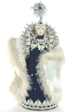 Кукла сказочная фарфоровая Снежная королева Х. К. Андерсена
