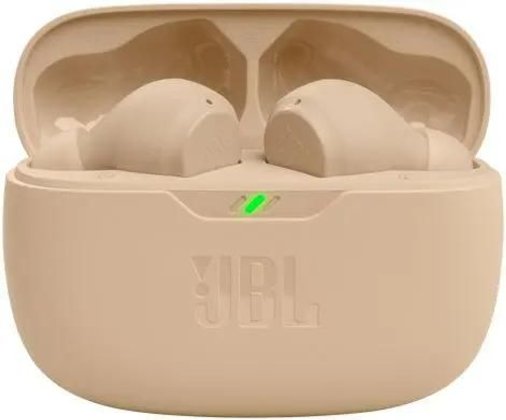 Наушники JBL Wave Beam, Bluetooth, внутриканальные, песочный [jblwbeambeg]