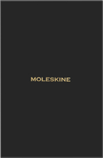Еженедельник 2026 Moleskine Precious & Ethical MAMBA 13х21см обложка экокожа, черный в подарочной коробке