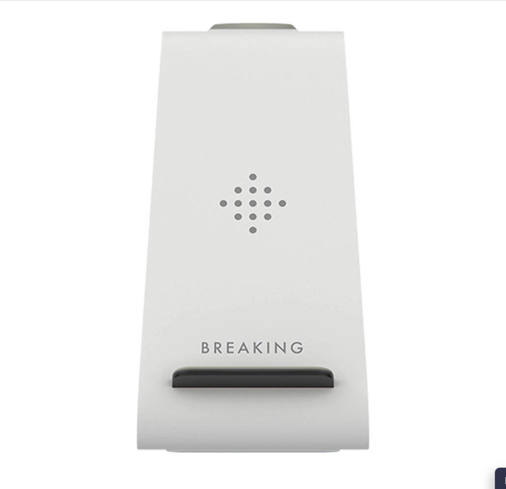 Беспроводная зарядная станция 3 в 1, Breaking DS03, Qi 20W (Белый)