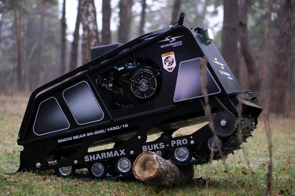Мотобуксировщик SHARMAX S380 1250 HP6.5 Ultra (2024)